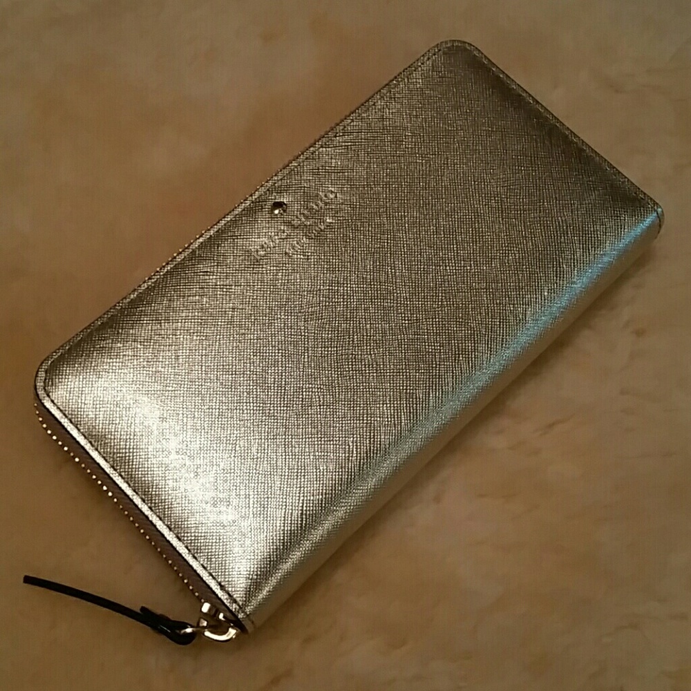 Kate Spade Gold Cedar Street Lacey Wallet